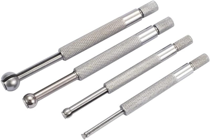 Dasqua 9999-0041 4-Piece Small Hole Gages and 8-100Mm~5/16-4 x 6-Inch Telescoping Gages Set - Image 4